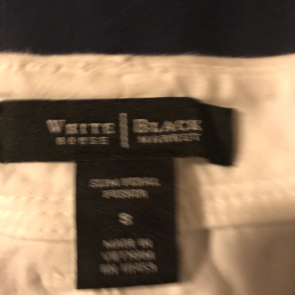 White Capri pants